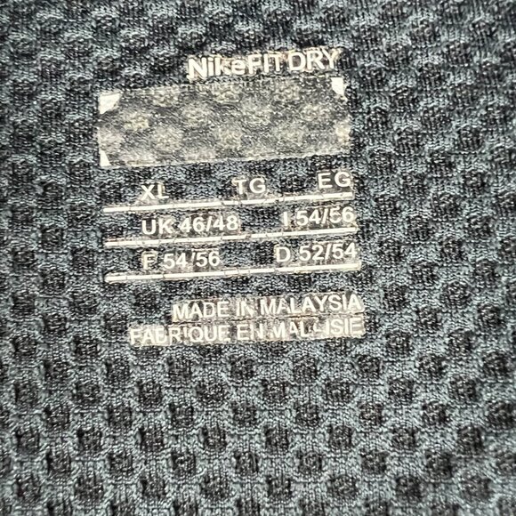 Nike Livestrong Cycling Shirt Extra Large Black 1/4 Zip Lance Armstrong Pullover - Picture 9 of 16